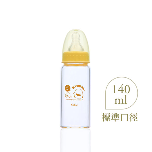 標準口徑玻璃奶瓶140ml